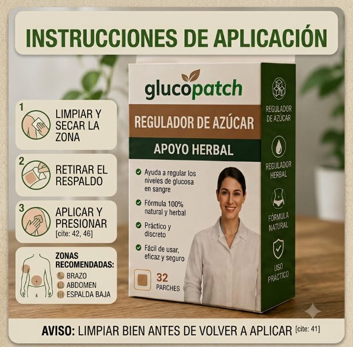 GlucoPatch™ Parche regulador azucar