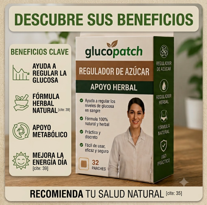 GlucoPatch™ Parche regulador azucar