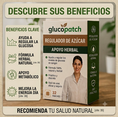 GlucoPatch™ Parche regulador azucar