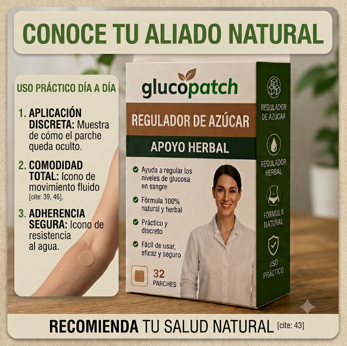 GlucoPatch™ Parche regulador azucar