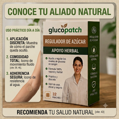 GlucoPatch™ Parche regulador azucar